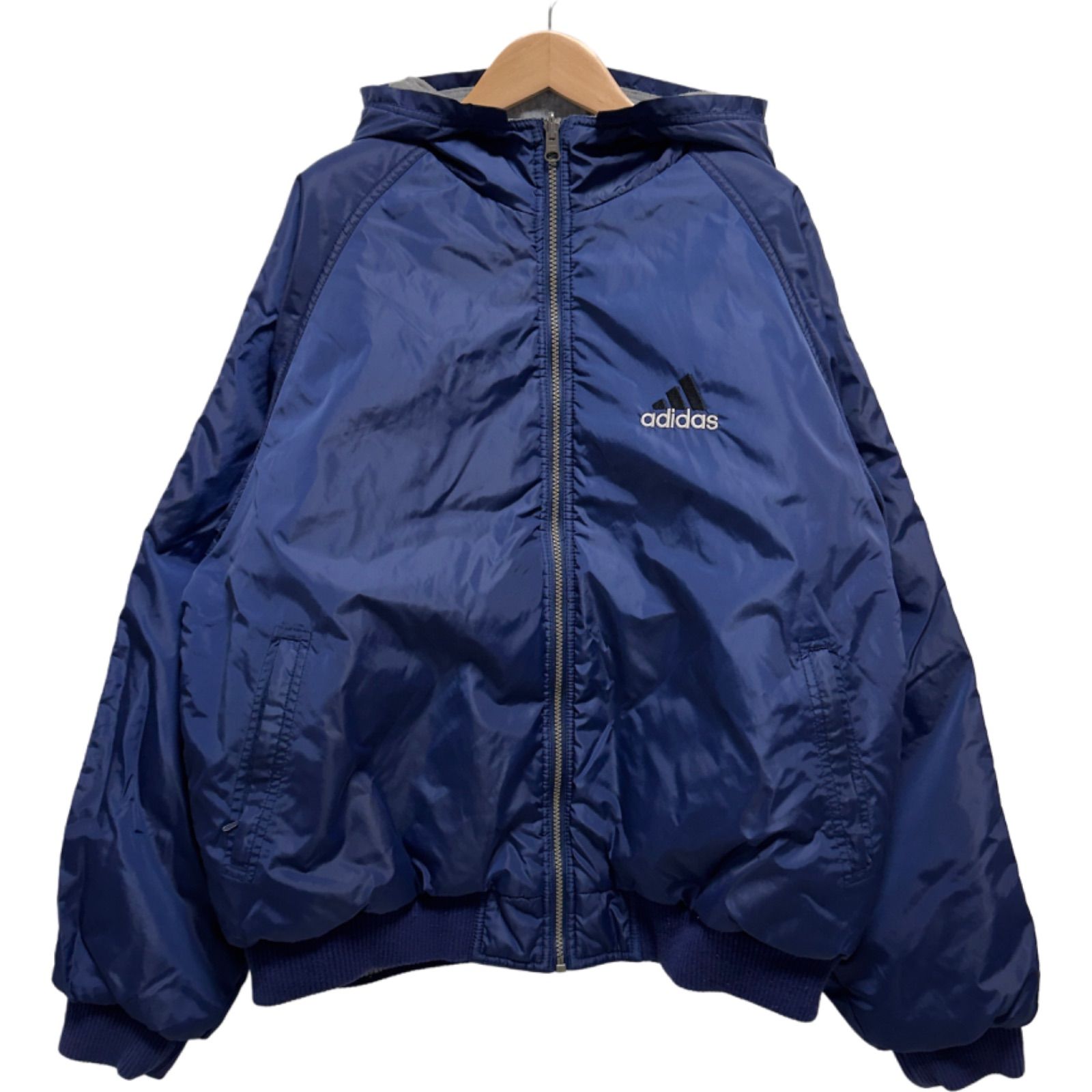 【未使用に近い】アディダス　ブルゾン adidas - 【送料無料】adidas（アディダス）80's 白タグ 中国製