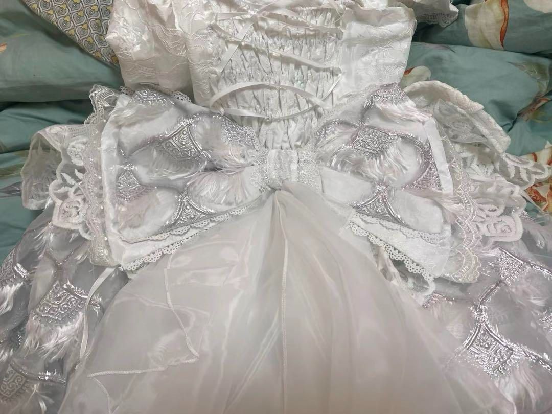 雀の羽 洋服jsk甘い重工ワンピースサスペンダー尾引き ゴスロリ・ロリータドレス 雀の羽 洋服jsk甘い重工ワンピースサスペンダー尾引き ゴスロリ