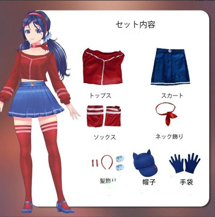 Mita コスプレ衣装 MiSide ミサイド ミタ 狂ったミタ キャッピー
