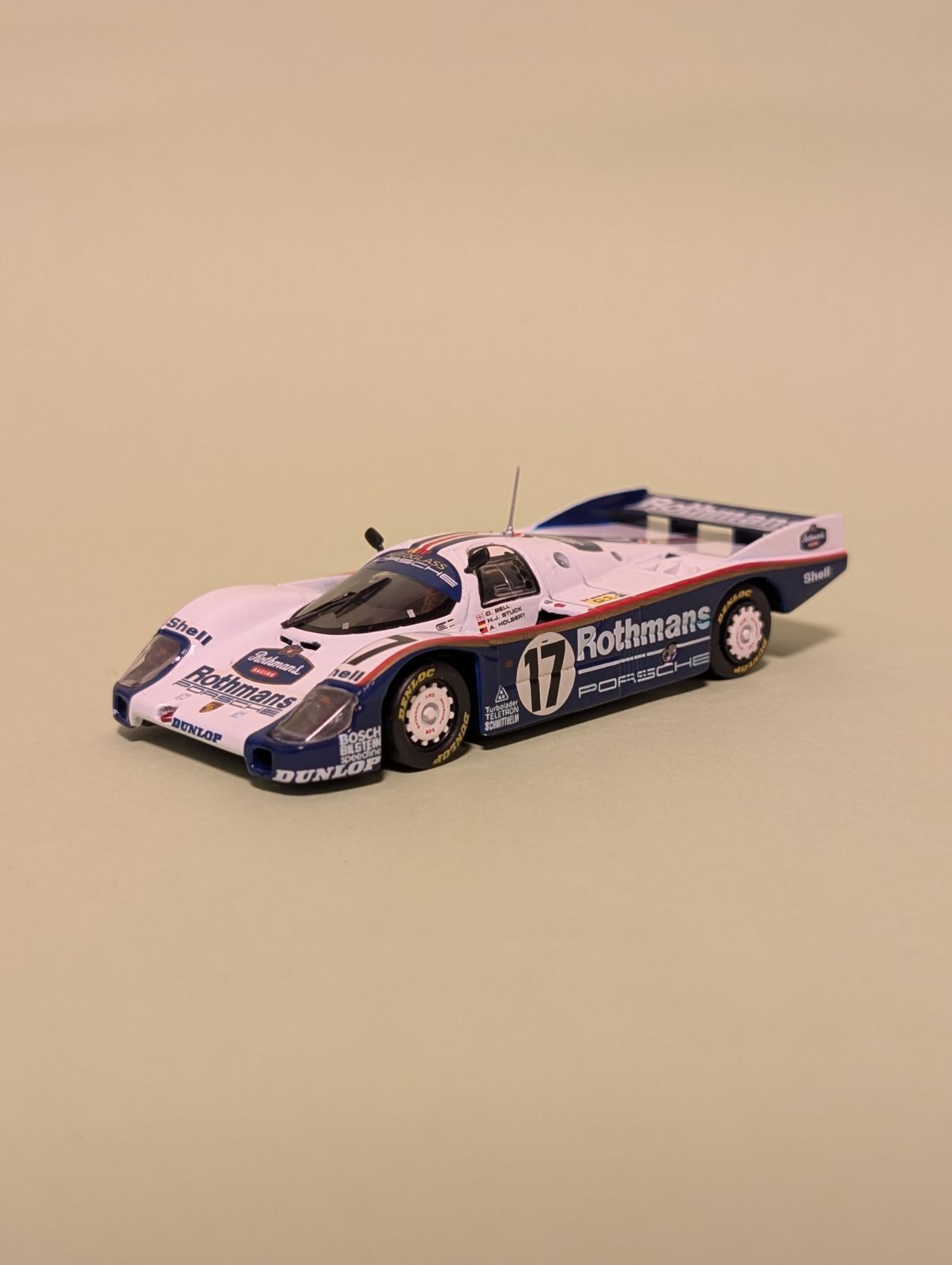 最後のル・マン優勝！ 1/43 カルツォ ロスマンズポルシェ962C