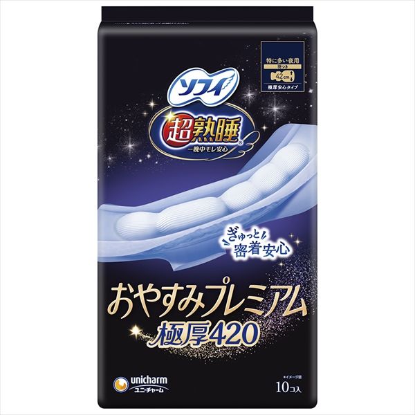 まとめ買い-18点セット ソフィ超熟睡おやすみプレミアム 厚４２０ ユニ チャーム 生理用品