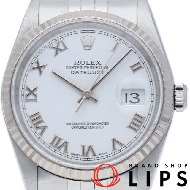 ロレックス デイトジャスト メンズ時計 保証書(日付なし) 16234(Y) 箱