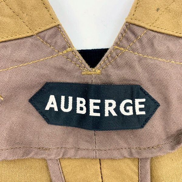 AUBERGE PEINTRE MOLE テーパードパンツ コットン モールスキン 無地