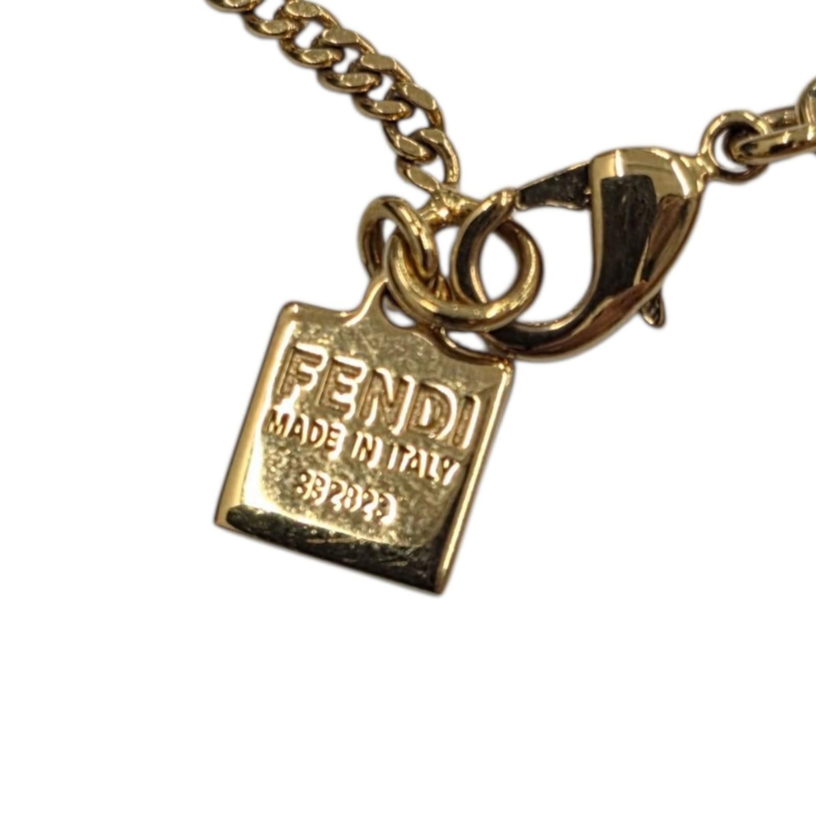FENDI ロゴネックレス フェンディ FFロゴ ネックレス ネックレス - メルカリ