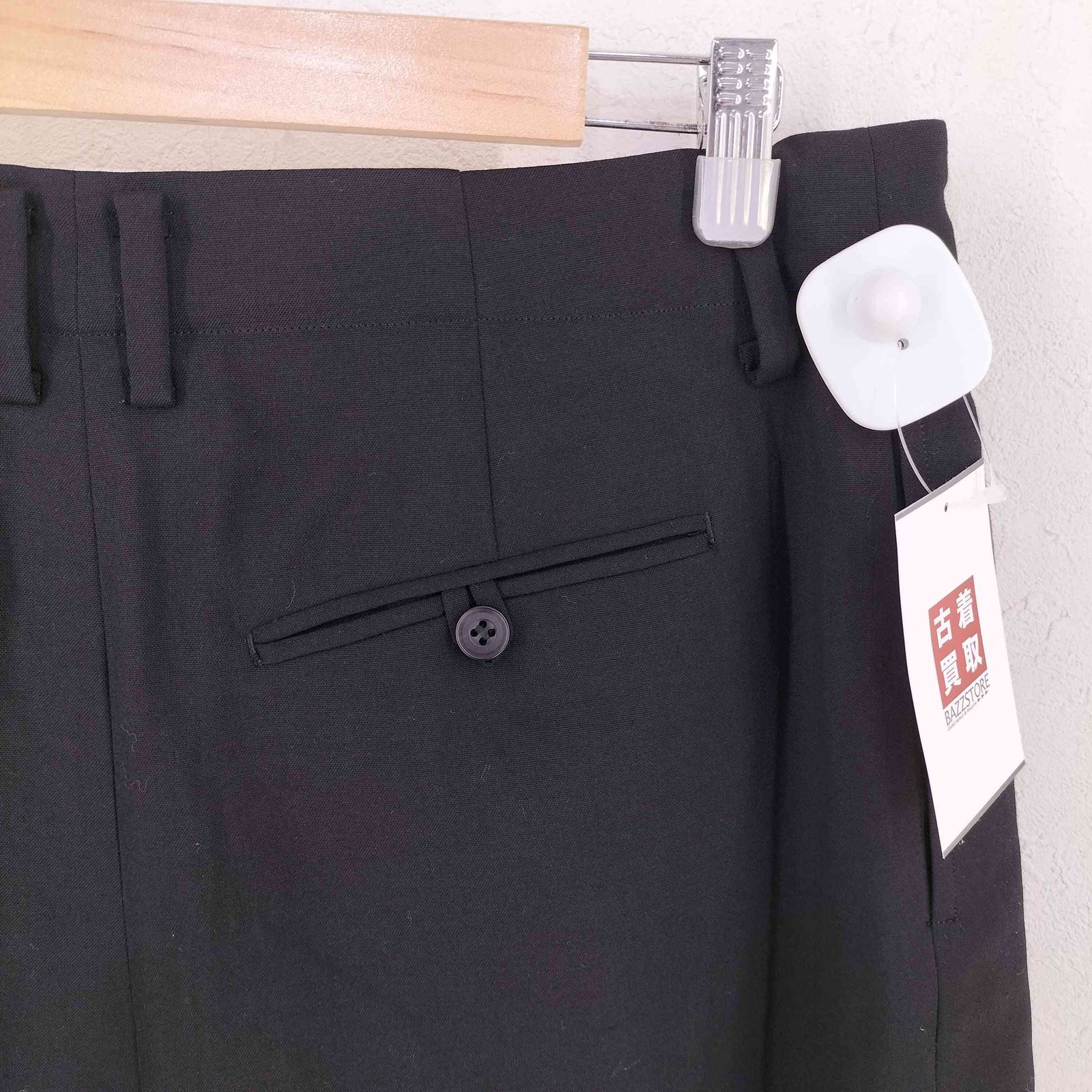 ato アトウ サルエルパンツ ブラック サイズ46 ato】STRETCH DENIM SARROUEL PANTS - BLACK | 公式通販サイト