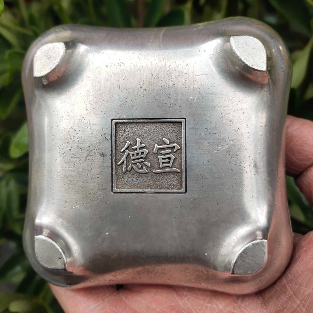 菊の花  香炉  茶道具 香道具  工芸品 美術品 置物 銅製 菊皿香炉 茶道香炉 香道具 装飾品 工芸品 置物 - メルカリ