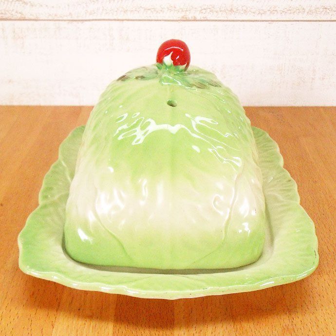 アンティーク 食器 バターディッシュ Arthur Wood アーサーウッド イギリス 1954 1968年頃 13 N 1481