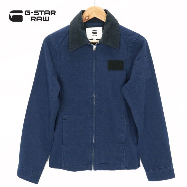 70％オフ 訳あり 新品 正規品 ジースターロゥ G-Star RAW ブルゾン XXS メンズ XSサイズ ブルーネイビー コットン×ポリエステル カジュアル 春秋 D11734-9124-6067