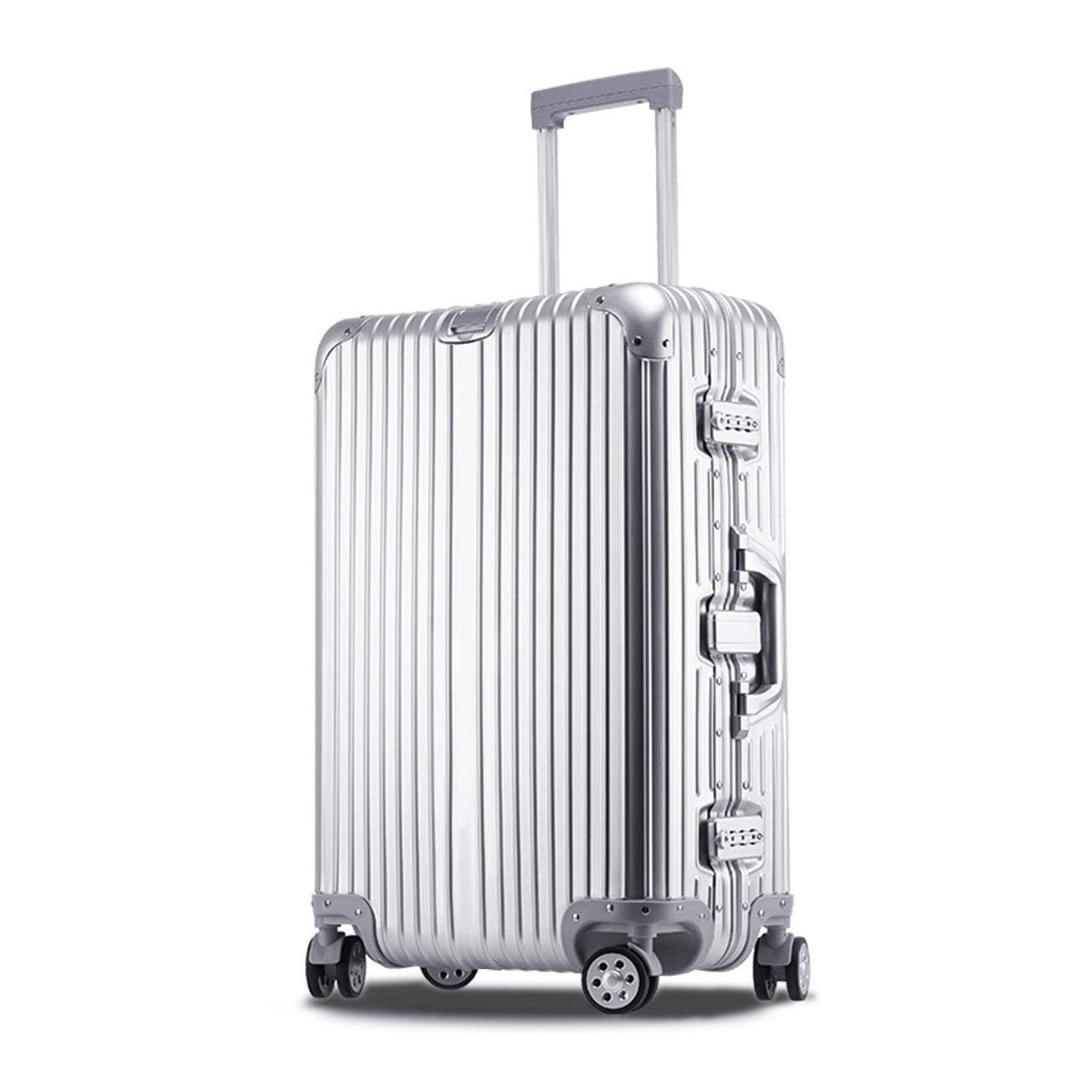 新品　スーツケース アルミ・マグネシウム合金ボディ 機内持込 TSAロック付き