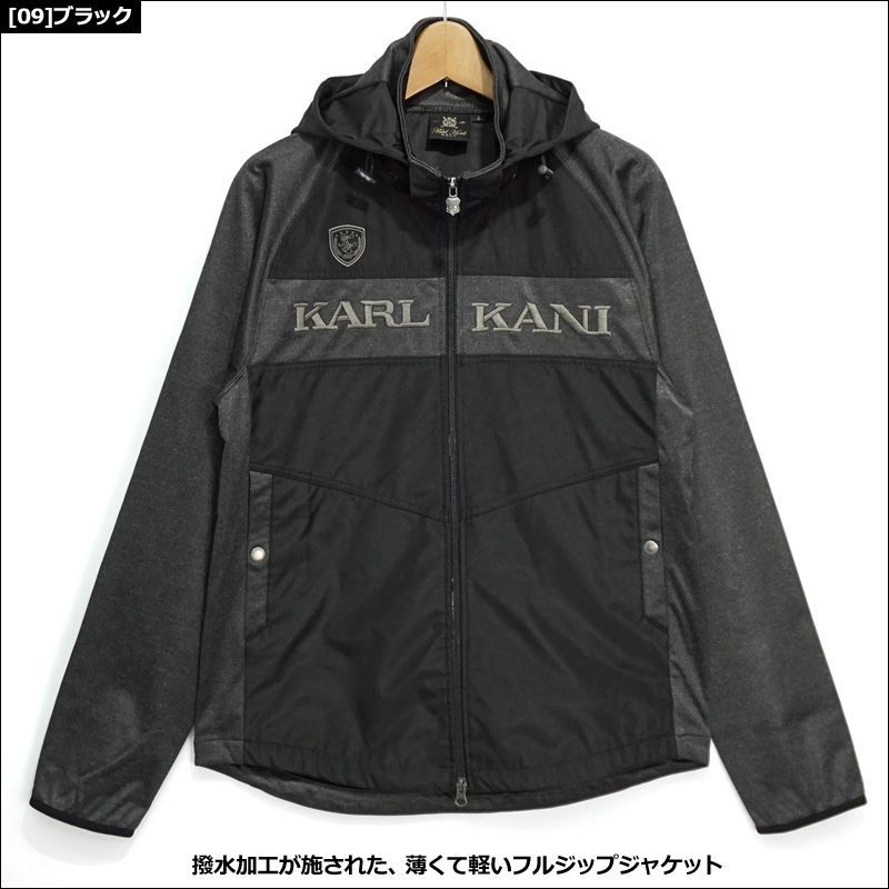 新品入荷 KARL KANI GOLF カールカナイゴルフ フルジップ ジャケット