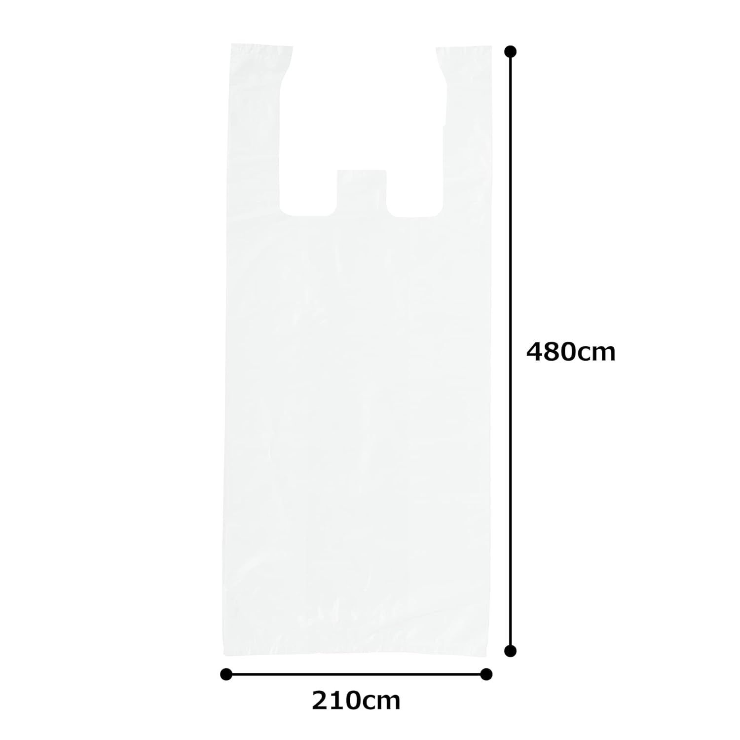 挑戦中 レジ袋 手提げ袋 乳白東２５号２１０ ３４０ ｘ４８０ｍｍ６０００枚セット SKLAD-KIRPICHA_RU