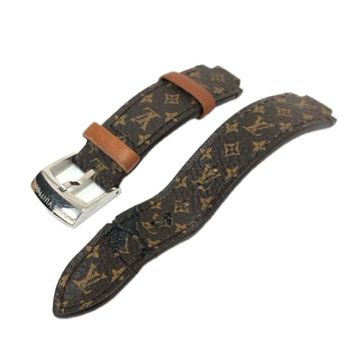 ルイ ヴィトン LOUIS VUITTON タンブールスリムMM 8Pダイヤ QZ 替えモノグラムベルト付 レディース 腕時計 クオーツ Q13MJB【中古】 ルイ ヴィトン LOUIS VUITTON タンブールスリムMM 8Pダイヤ QZ 替え