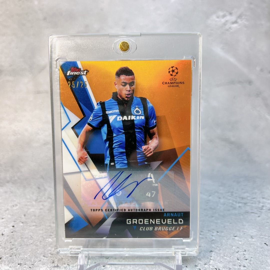 キリアン・エムバペ topps finest the man 25シリ - メルカリ 