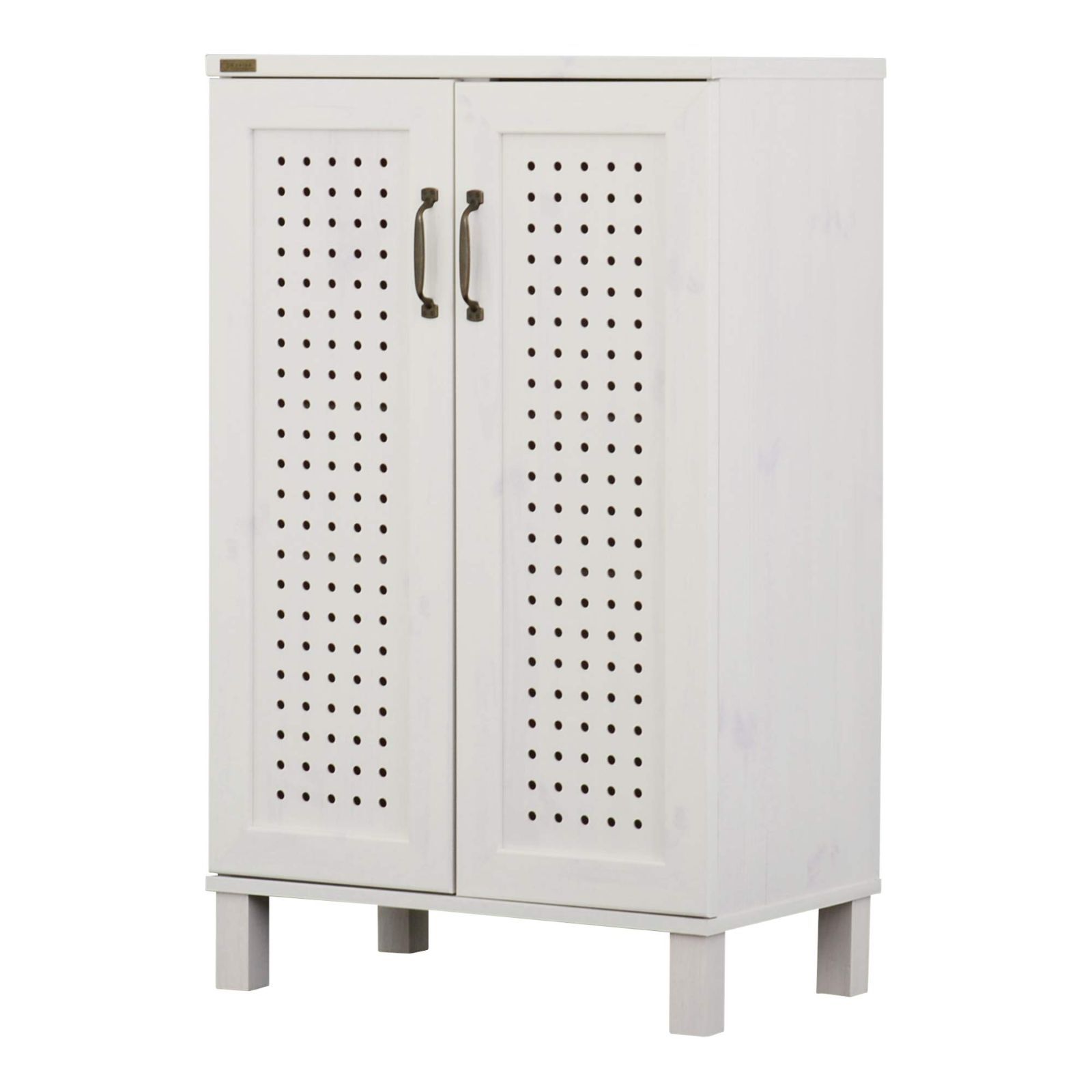 新着商品 通気性 可動棚 ホワイト 高さ93.5cm 10~15足収納 奥行35cm 幅58cm ロータイプ GK95-60 下駄箱 シューズボックス WH GENKA 佐藤産業