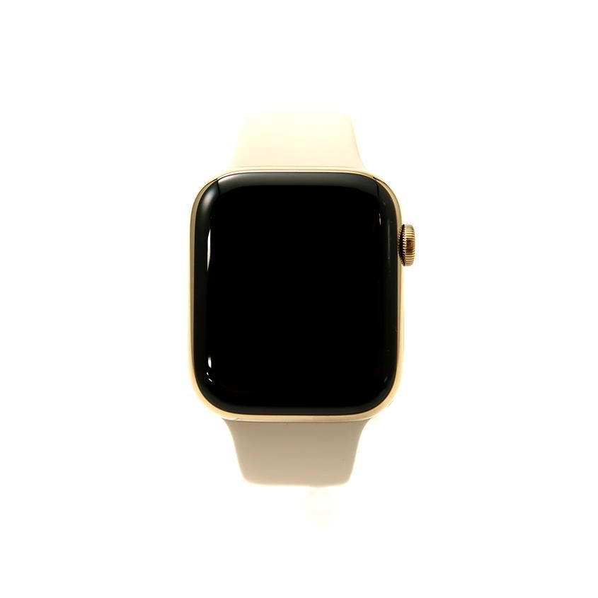 未使用 Apple Watch Series 8 45mm GPS+Cellularモデル ステンレススチールケース スポーツバンド Apple認定整備済製品 ゴールド