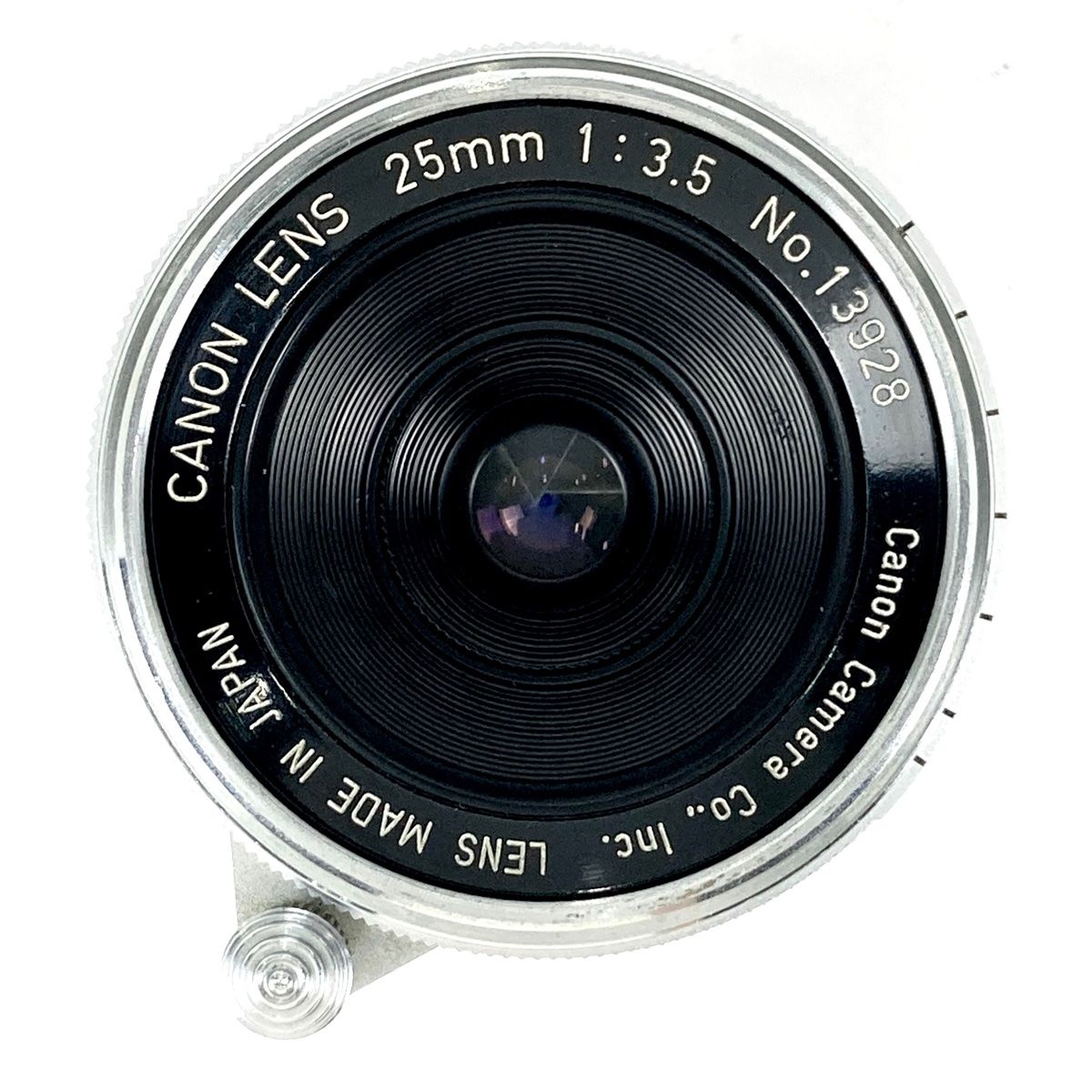 キヤノン Canon 25mm F3.5 Lマウント L39 レンジファインダーカメラ用  