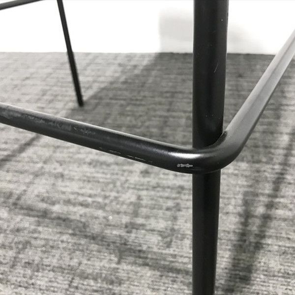 ハイチェア ライブス カフェチェア オカムラ ブラック ダークグレー MARWIL-DEMENAGEMENTS_CH