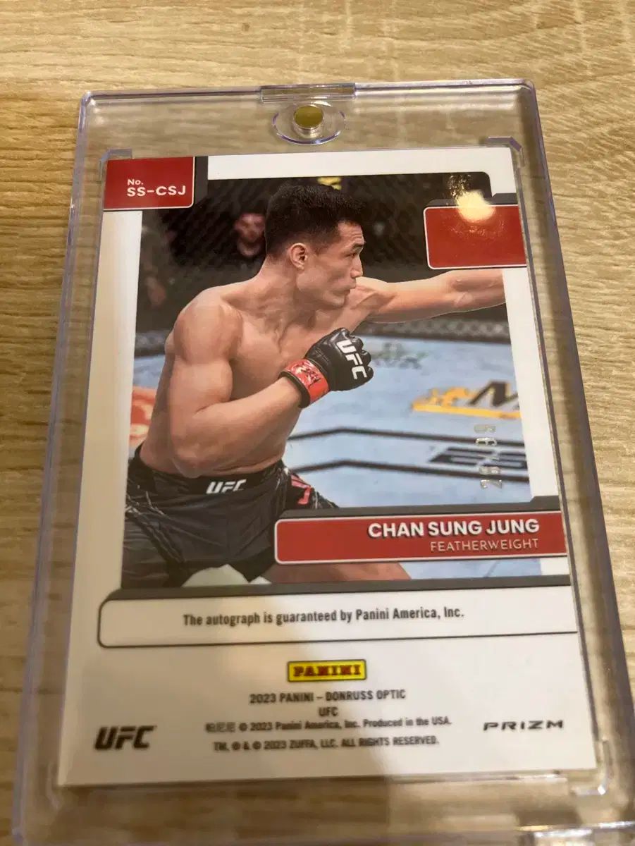 ufc チョン チャンソン オート auto サイン入りカード 99 mma LLC-HASEGAWATOSO_COM