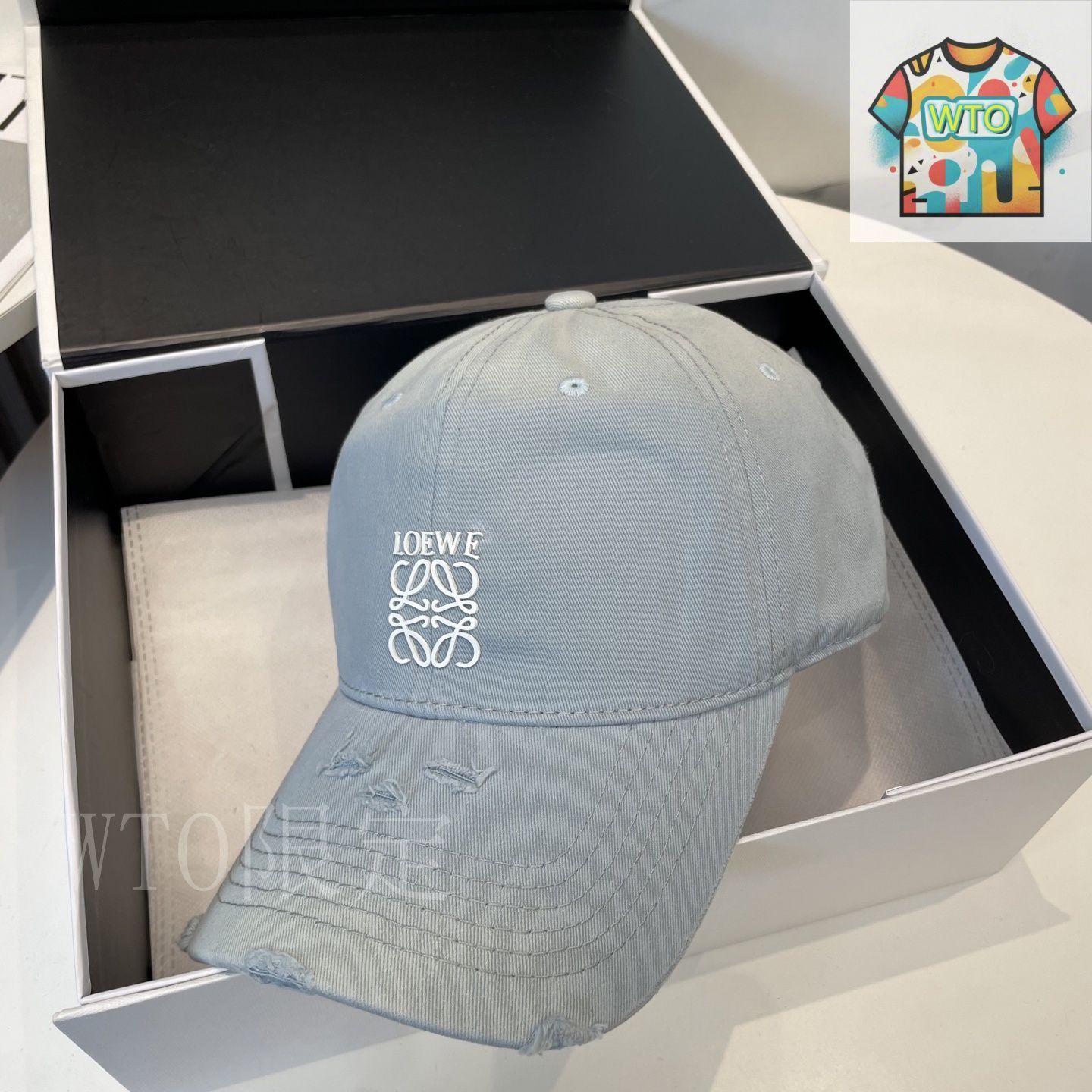 LOEWE キャップ ロエベ 帽子 LOEWE 帽子 パッチ キャップ