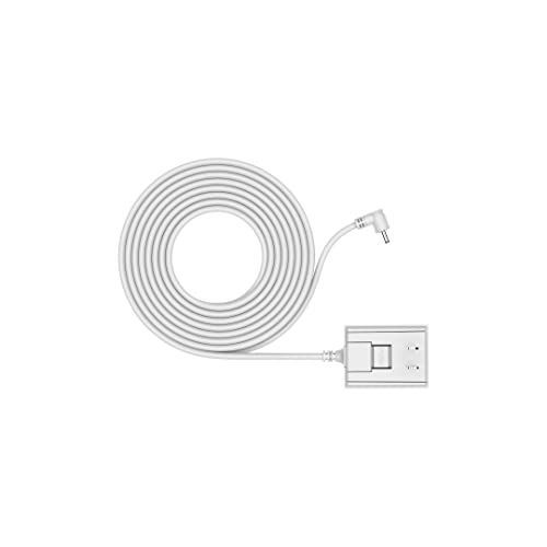スティックアップカム用 バレルプラグ_ホワイト Ring スティックアップカム用 屋内/屋外兼用電源アダプター， バレルプラグ - ホワイト