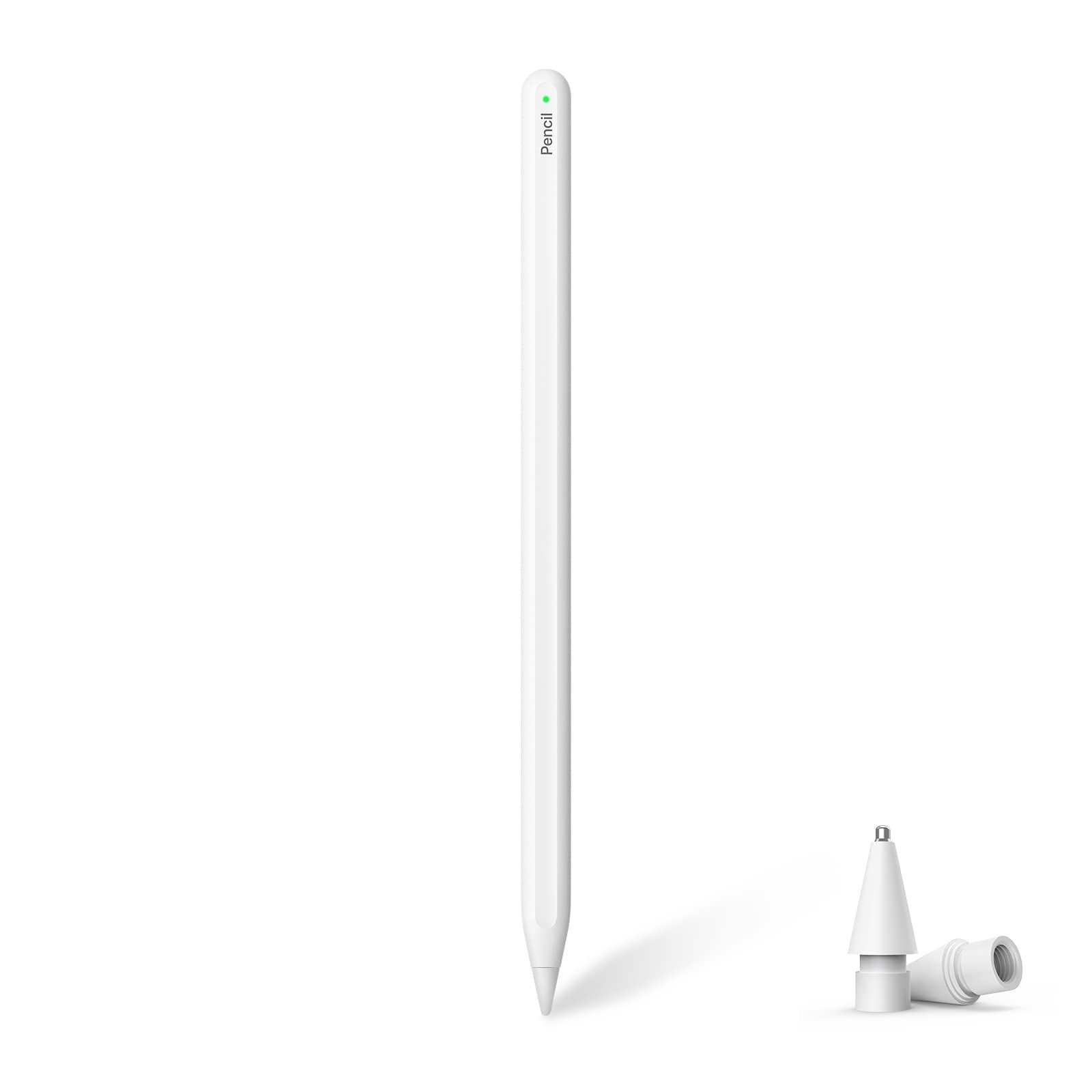 【新着商品】ペン 磁気充電 ipad apple pencil互換スタイラスペン 超高感度 極細 Viangsタッチペン 0遅延 ipad ペンシル 傾き感知/誤作動防止/磁気吸着充電対応 ワイヤレス充電】アップルペンシル 