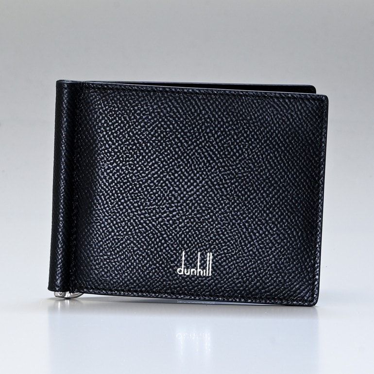 ダンヒル マネークリップ メンズ 二つ折り財布 札ばさみ カドガン