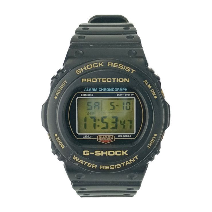 CASIO カシオ 腕時計 G-SHOCK Gショック 35周年記念モデル ORIGIN GOLD DW-5735D-1BJR ブラック ゴールド金具 樹脂 ステンレス メンズ デジタル クオーツ