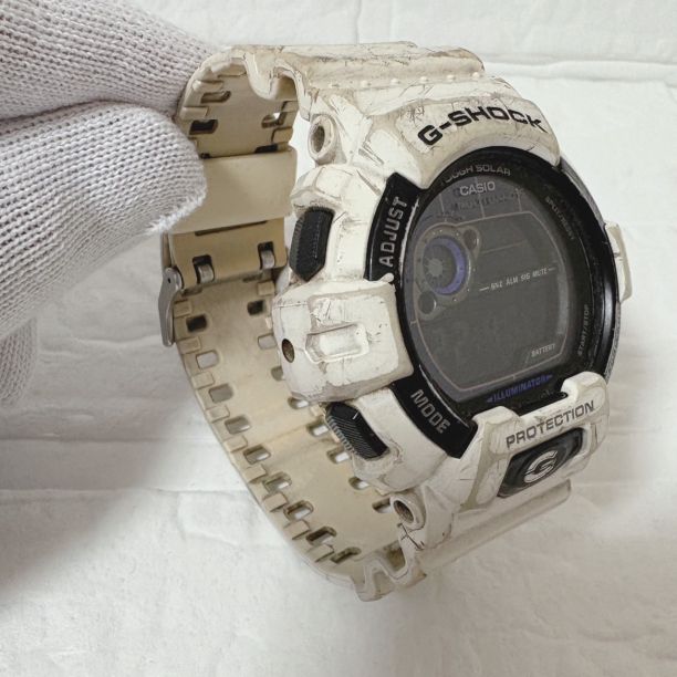G-SHOCK GW-8900A-7JF ホワイト デジタル腕時計 電波ソーラー