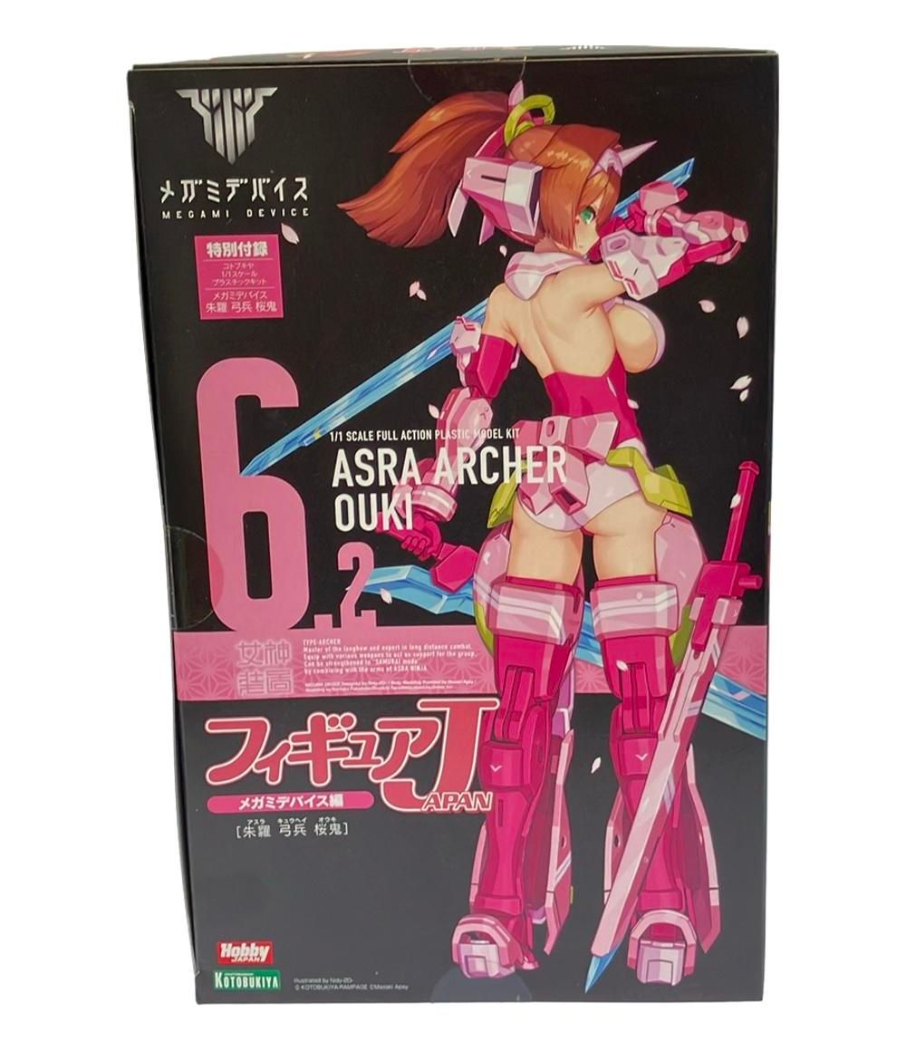 美品 プラモデル フィギュアJAPAN メガミデバイス編 朱羅 弓兵 桜鬼 コトブキヤ