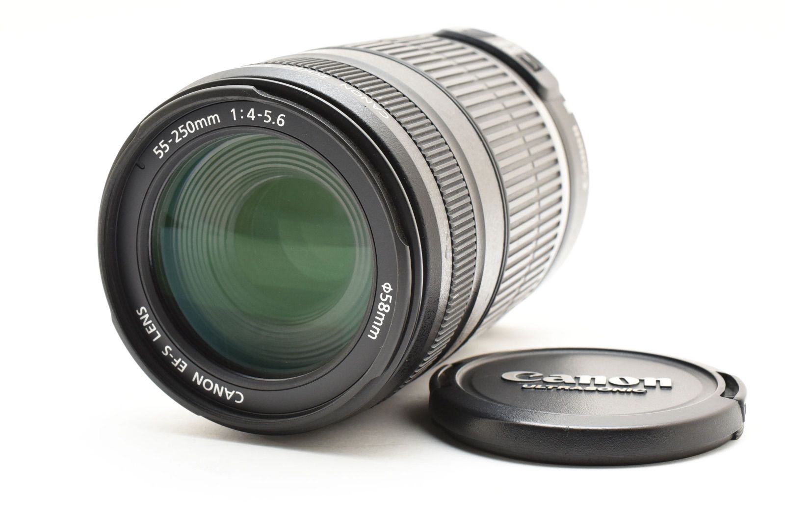 レンズ(ズーム) Canon EF-S 55-250mm f/4-5.6 IS キャノン Canon EF-S 55-250mm IS☆お手軽望遠レンズ♪ ☆良品☆