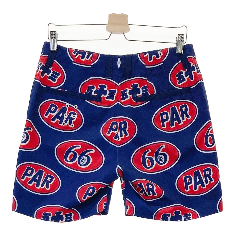 サイズ 4 RUSSELUNO ラッセルノ ハーフパンツ ルチャ 総柄 ネイビー系 240101524209 ゴルフウェア メンズ ストスト