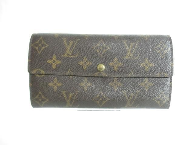 中古 ルイヴィトン LOUIS VUITTON 財布 長財布 モノグラム M61725