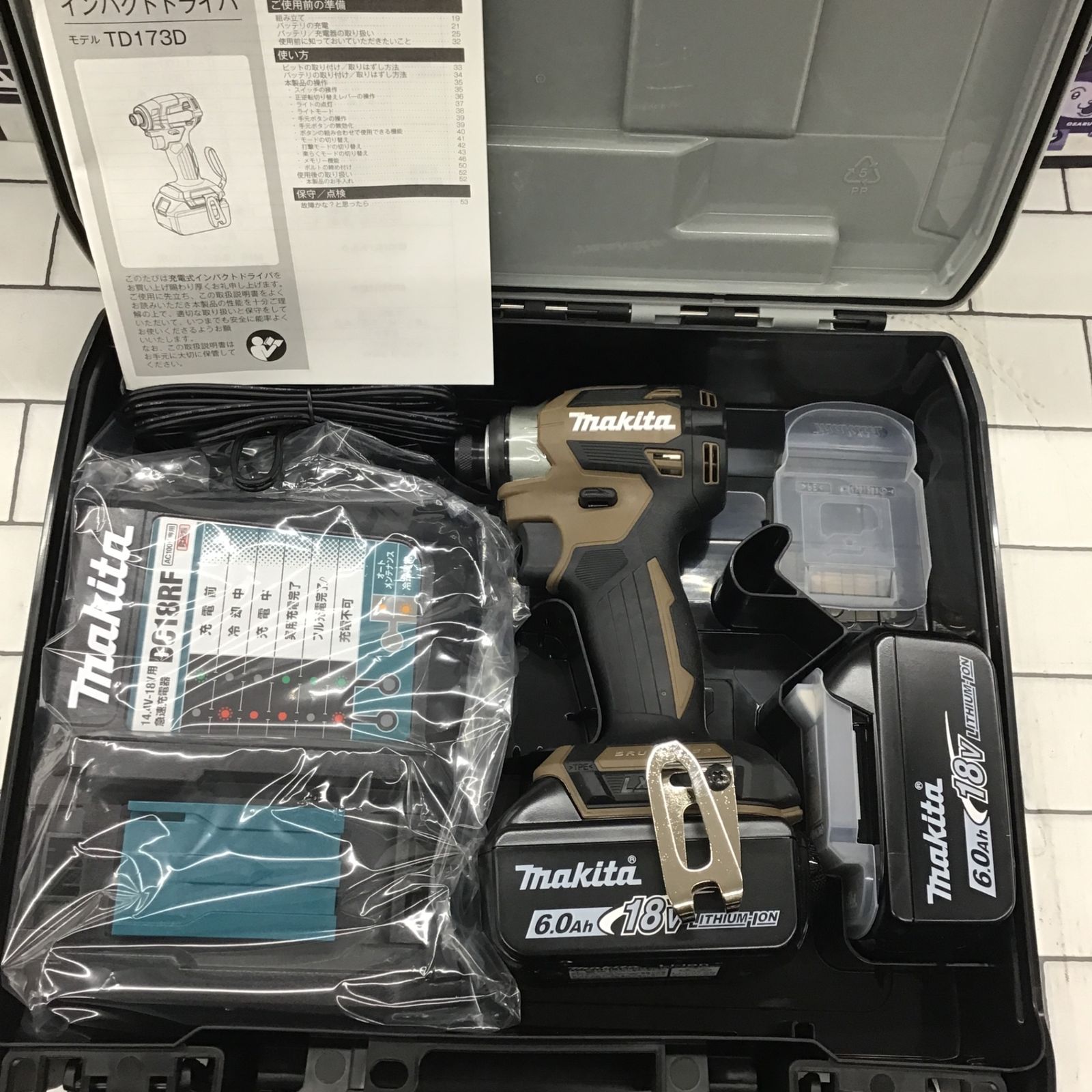 マキタ(makita) コードレスインパクトドライバー TD173DGXAB【所沢店】