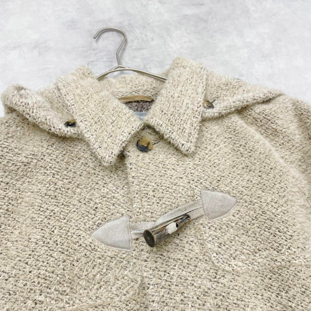 AGNONA アニオナ ダッフルコート アルパカ シャギー ロング フード