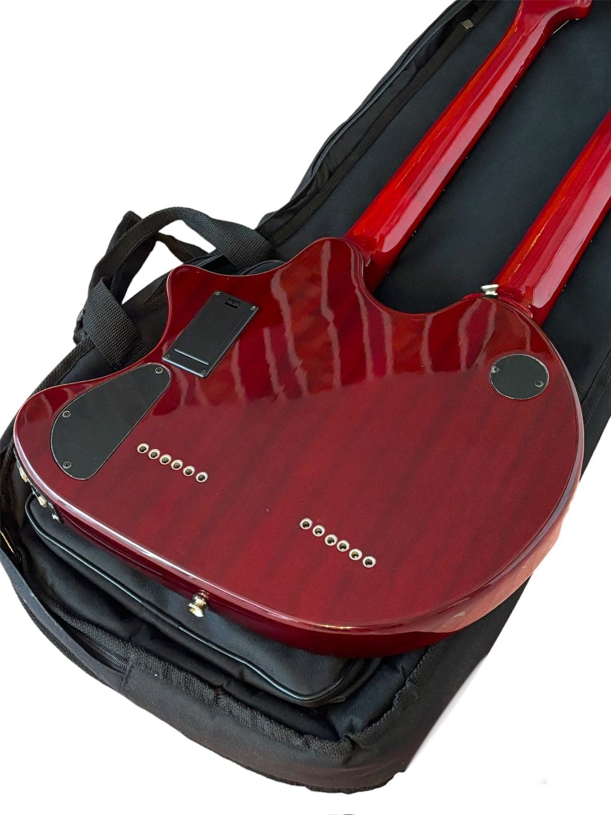 美品 FERNANDES フェルナンデス ZO-3C メタリックレッド 動作済 ほぼ新品 FERNANDES ZO-3 フェルナンデス ZO-3C 赤 レッド