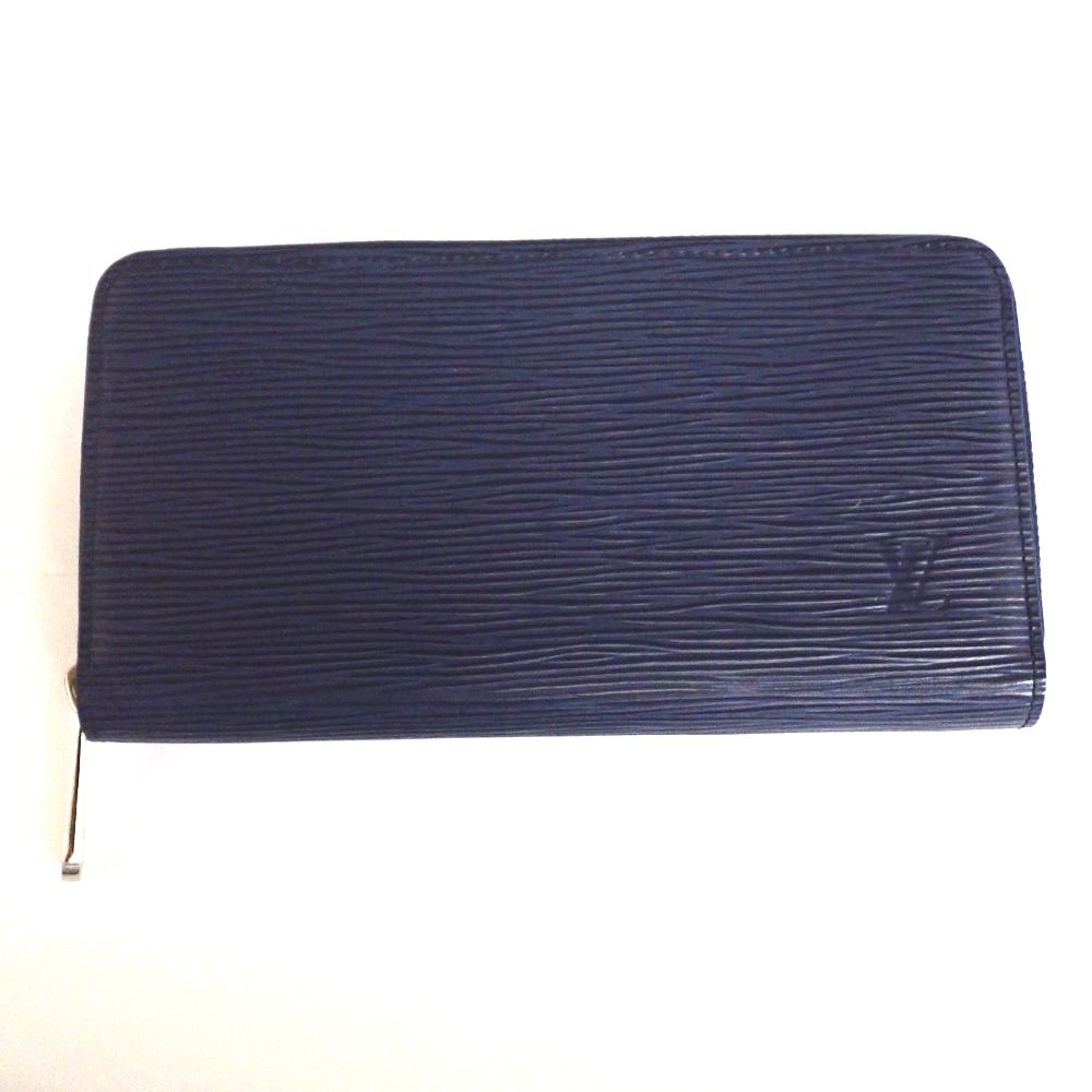 Th552031 ルイ ヴィトン エピ ジッピー ウォレット M61873 アンディゴブルー ラウンドファスナー長財布 LOUIS VUITTON