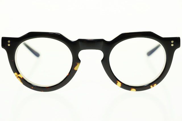 LESCA LUNETIER PICA A1 44-26 BLACK レスカ ルネティエ アイウェア サングラス メガネ 眼鏡 度入りレンズ べっ甲柄 ブラック ブランド古着ベクトル ▲ 250524