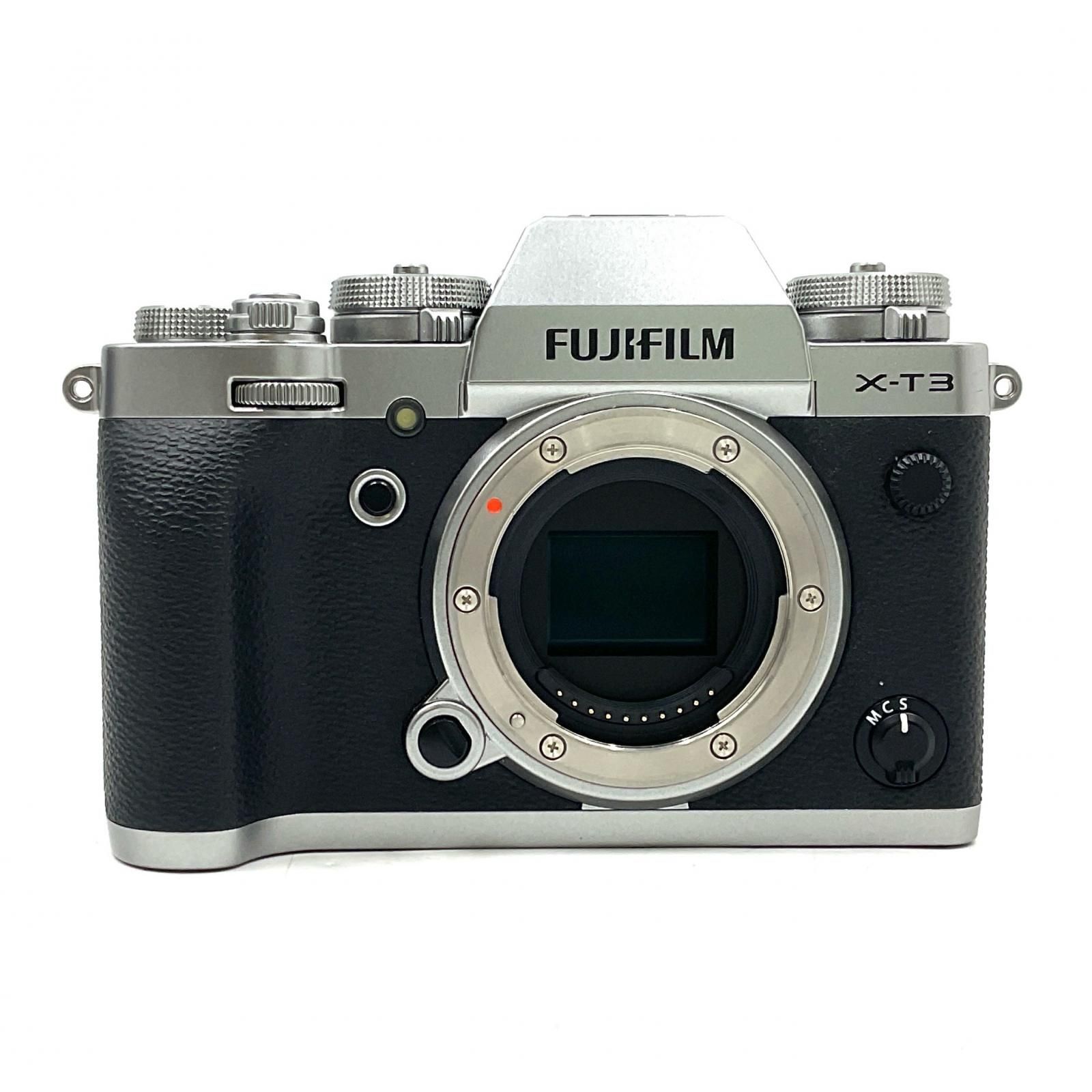 全額返金保証 最速発送 FUJIFILM デジタル一眼 X-T3 ボディ シルバー 動作 済