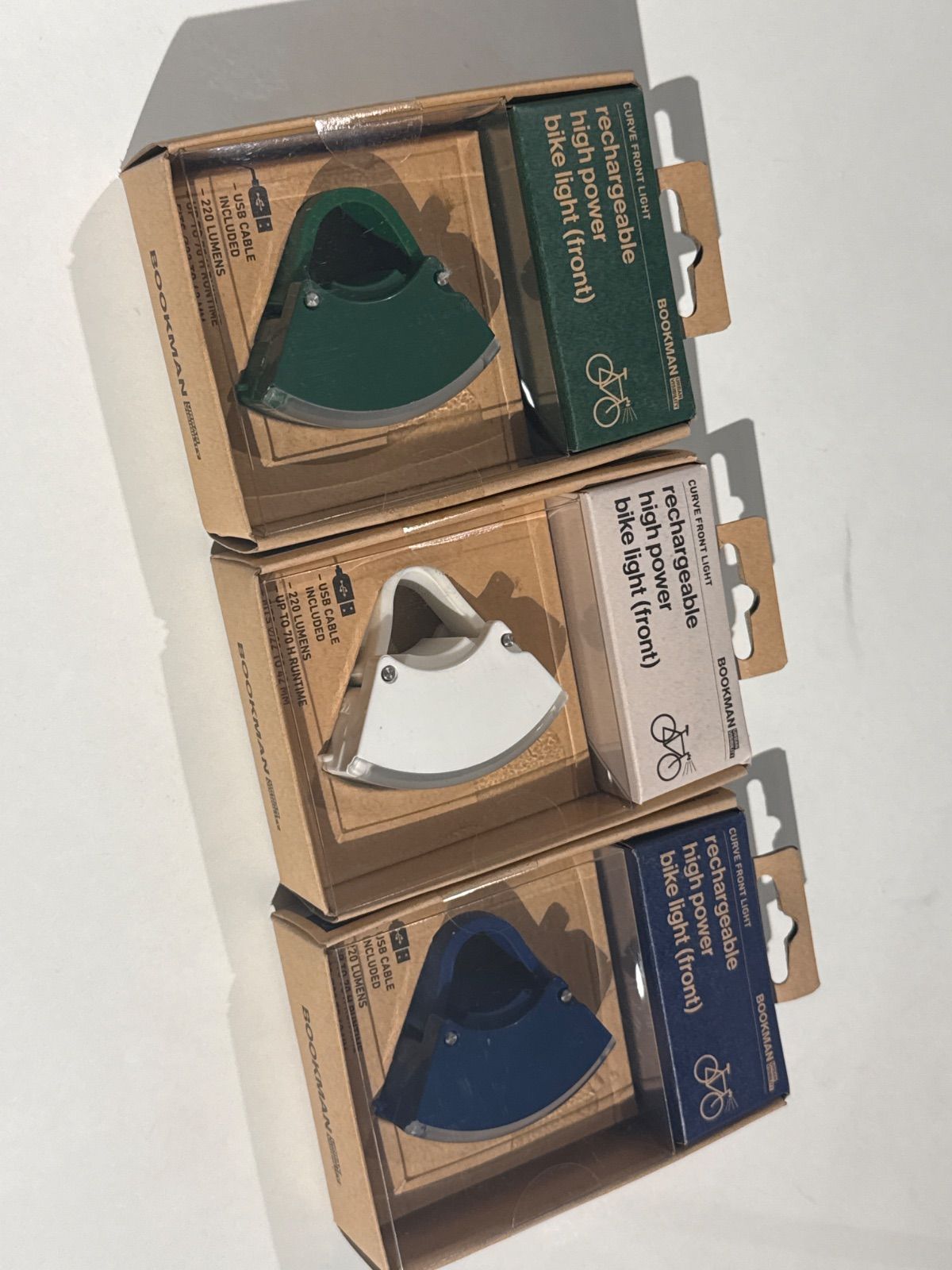 【新品】BOOKMAN Curve Front Light USB充電式 220ルーメン