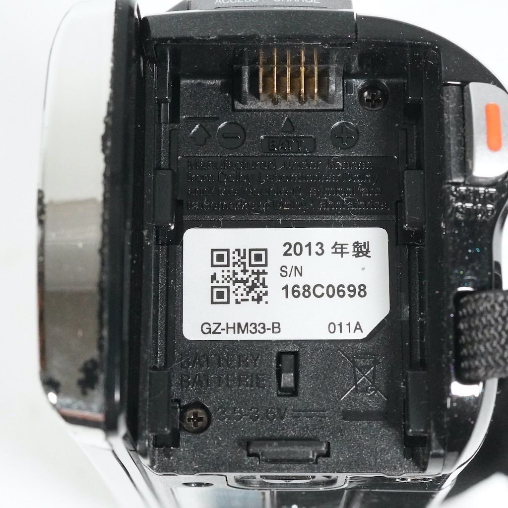 JVC Victor Everio GZ-HM33-B ブラック 元箱 動作OK 返金保証 /1841