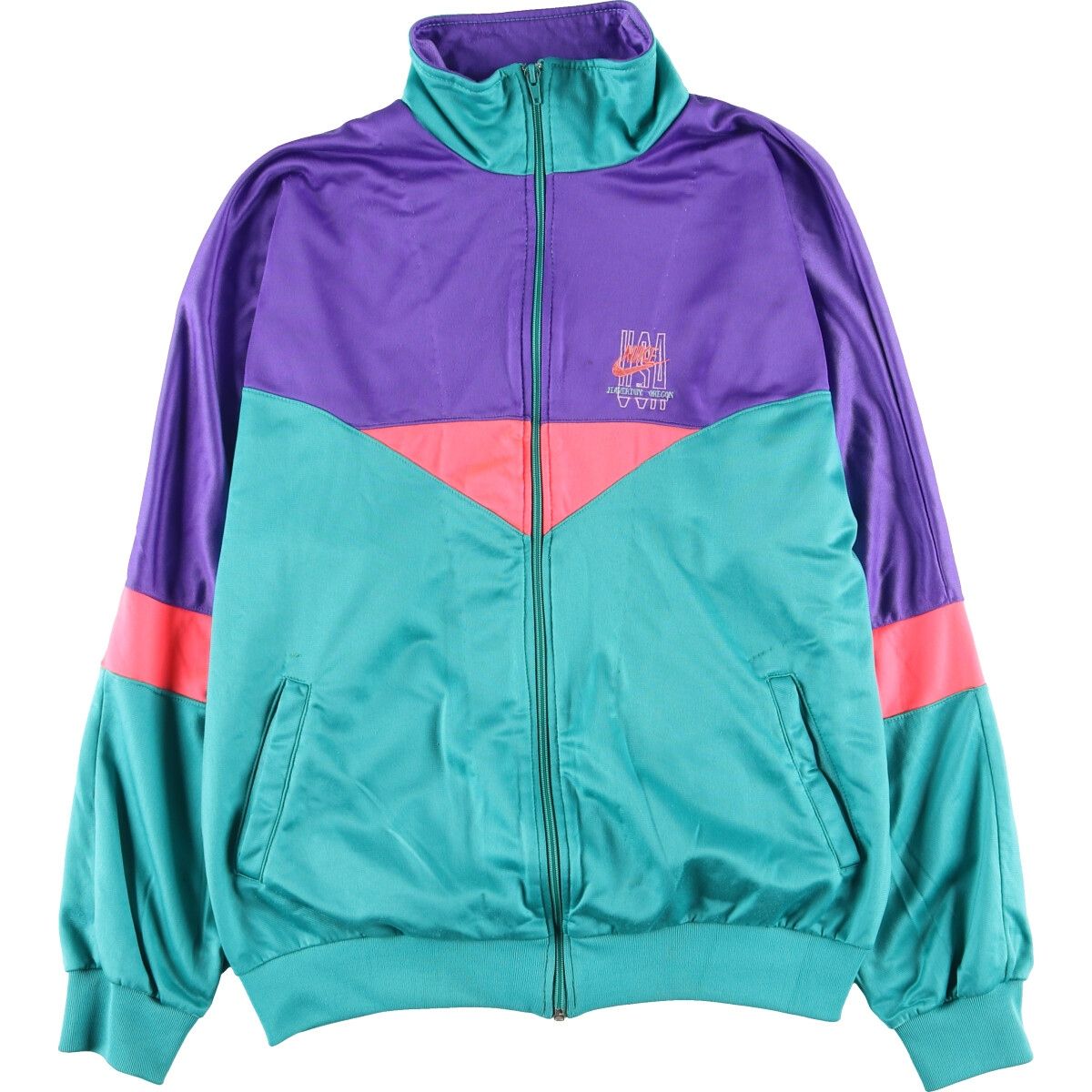 90s vintage NIKE トラックジャケット 銀タグ 90年代 90s アメリカ製 ナイキ ジャージ |ヴインテージ古着屋