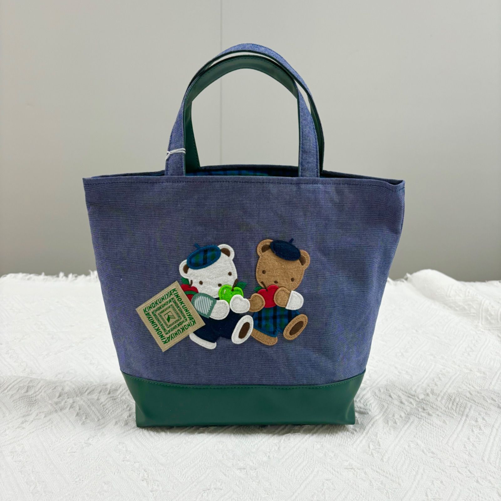 新品 紀ノ国屋×familiar トートバッグ コラボ第二弾完売品限定品タグ