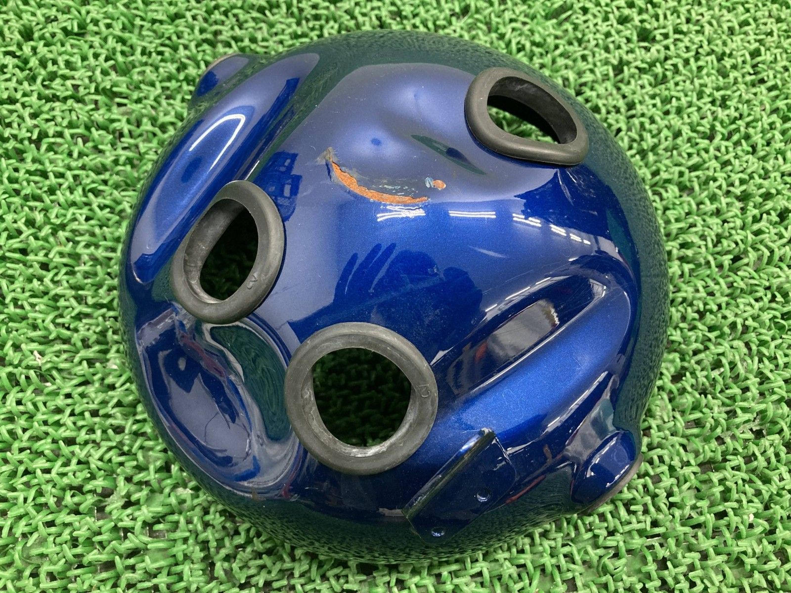 SR400 ヘッドライトケース 青M ヤマハ 純正 RH16J ファイナルエディション 修復素材やペイント素材に 品薄 品 hA