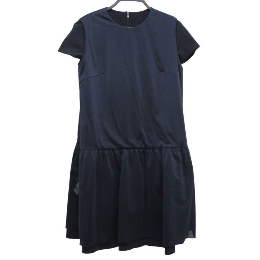 FOXEY NEW YORK 半袖 ローウエストギャザー ワンピース