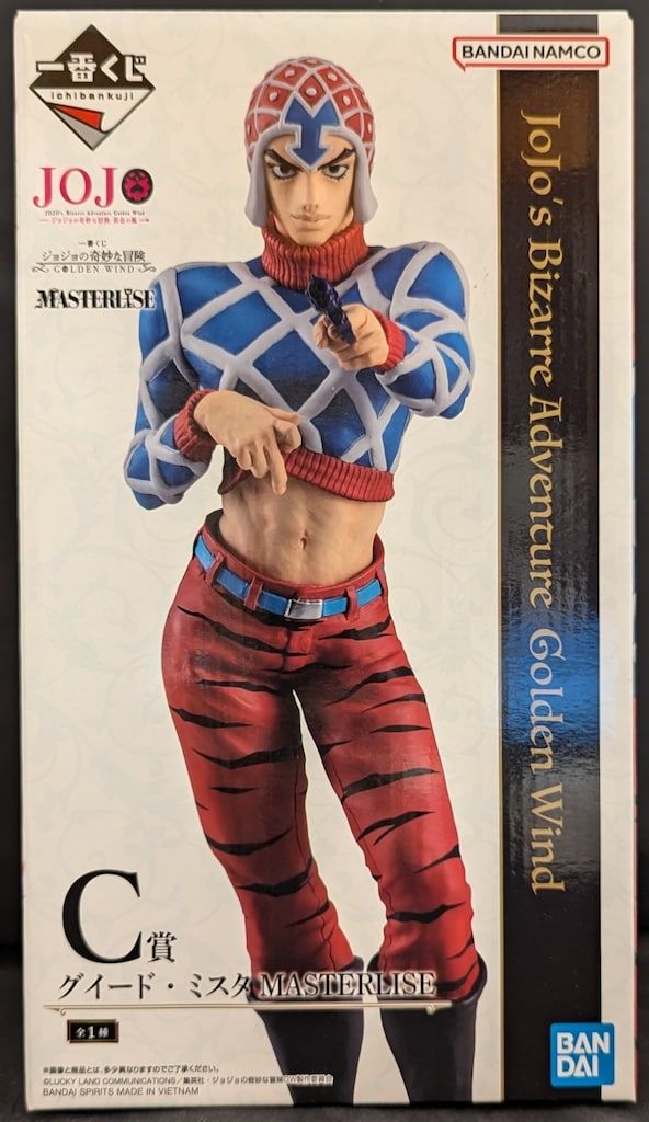一番くじ ジョジョ GOLDEN WIND　C賞 グイード・ミスタ フィギュア BANDAI SPIRITS 一番くじ ジョジョの奇妙な冒険 GOLDEN WIND C賞