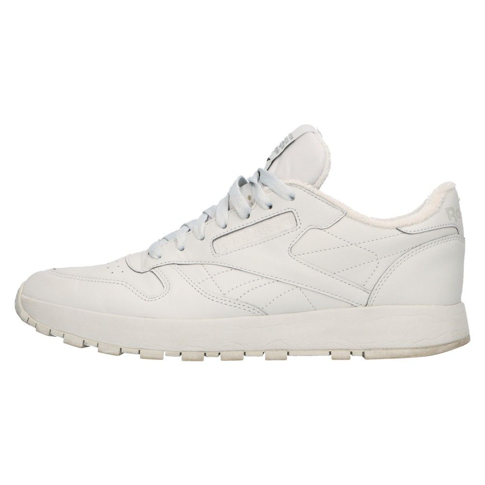 Martin Margiela 22 (マルタンマルジェラ) × Reebok Classic Leather Tabi Shoes×リーボック クラシックレザー タビシューズ 足袋シューズ ホワイト US10.5/28.5cm S57WS0406