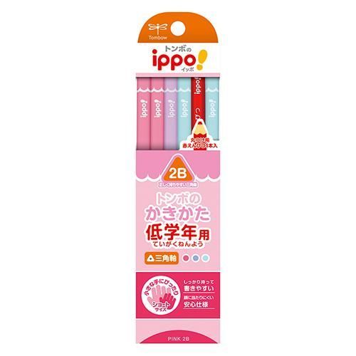 まとめ トンボ鉛筆 イッポ低学年かきかたえんぴつ 三角軸 2B MP-SEPW04-2B ×20セット