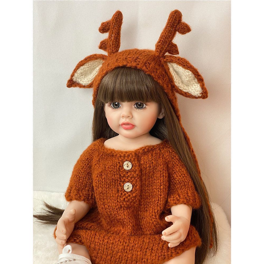 最終値下げ　リボーンドール女の子　可愛い子供の人形　55cmドール Amazon | Meeler リボーンドール 55cmリアルな 赤ちゃん人形