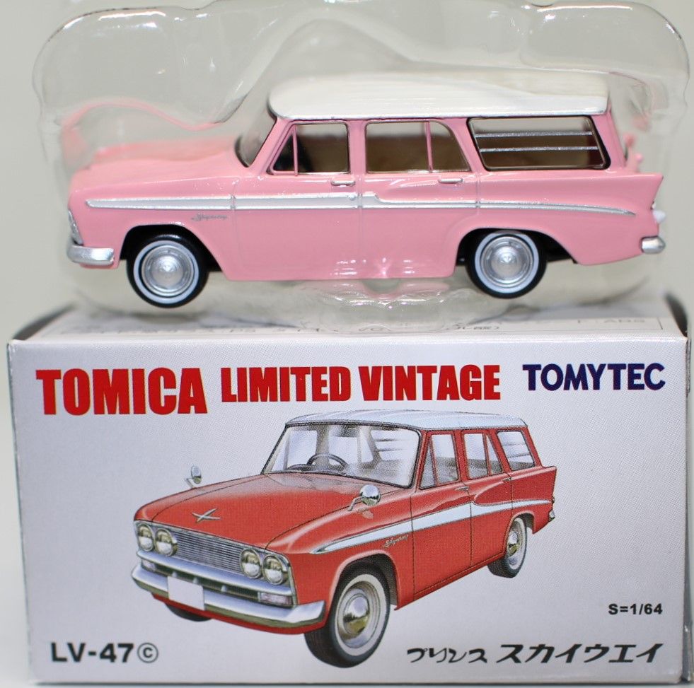 トミカリミテッドヴィンテージ LV-47c プリンス スカイウェイ (ピンク