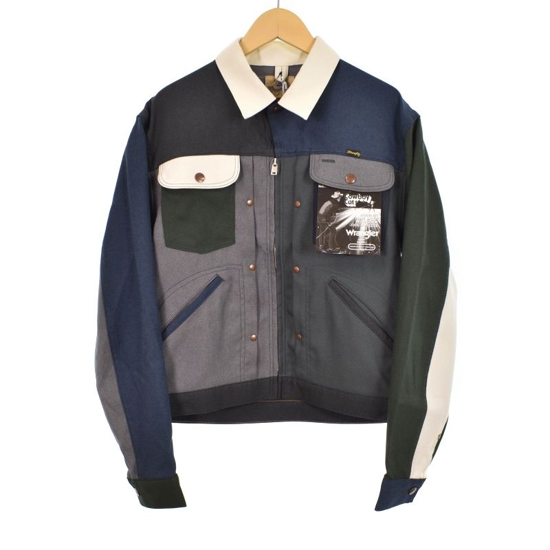 ラングラー WRANGLER シュガーヒル SUGARHILL 24SS MULTI COLOR 24MJZ ジャケット 1 青 ブルー WS9352